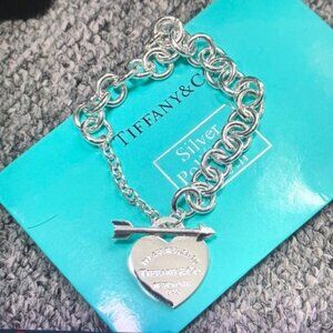 Tiffany & Co. Silver Heart Bracelet